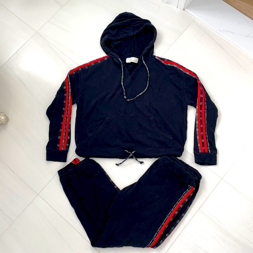 Loungewear matching hoodie and sweatpants